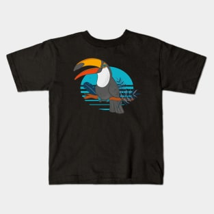 Toucan Bird Tropical Rainforest Animal Kids T-Shirt